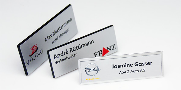 Name badges